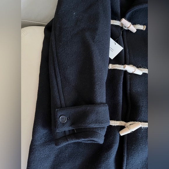 NWT - Zara ZW Limited Edition Women’s Toggle 75% Wool Blended Coat - Size L - Picture 11 of 16